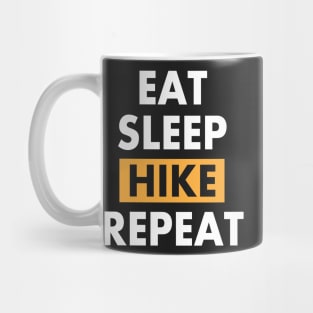 Eat Sleep Hike Repeat Mug